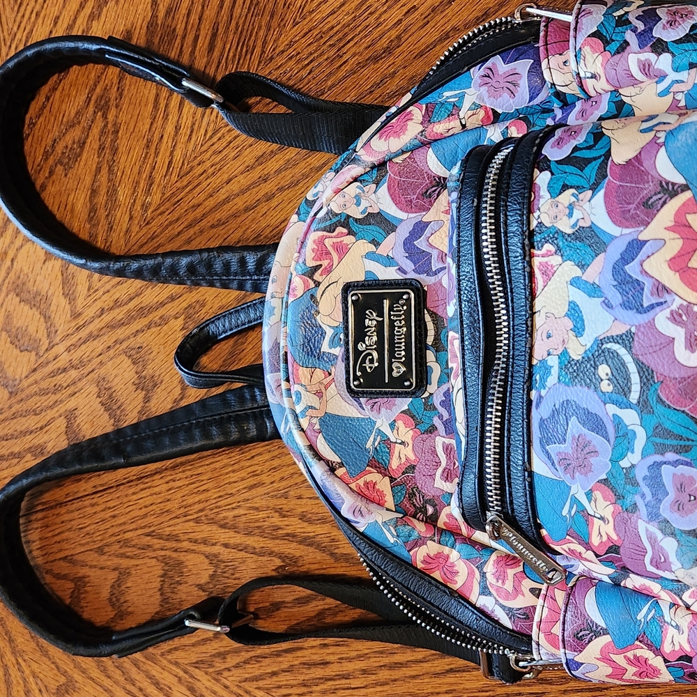 Loungefly Alice In Wonderland Mini Backpack - Picture 3 of 7